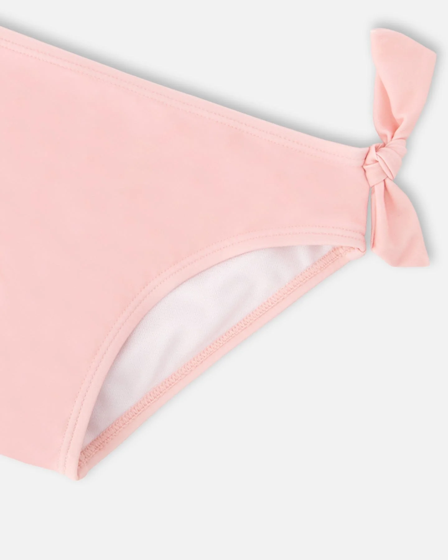 Two-Piece Swimsuit Pink Hibiscus Print - Image 5