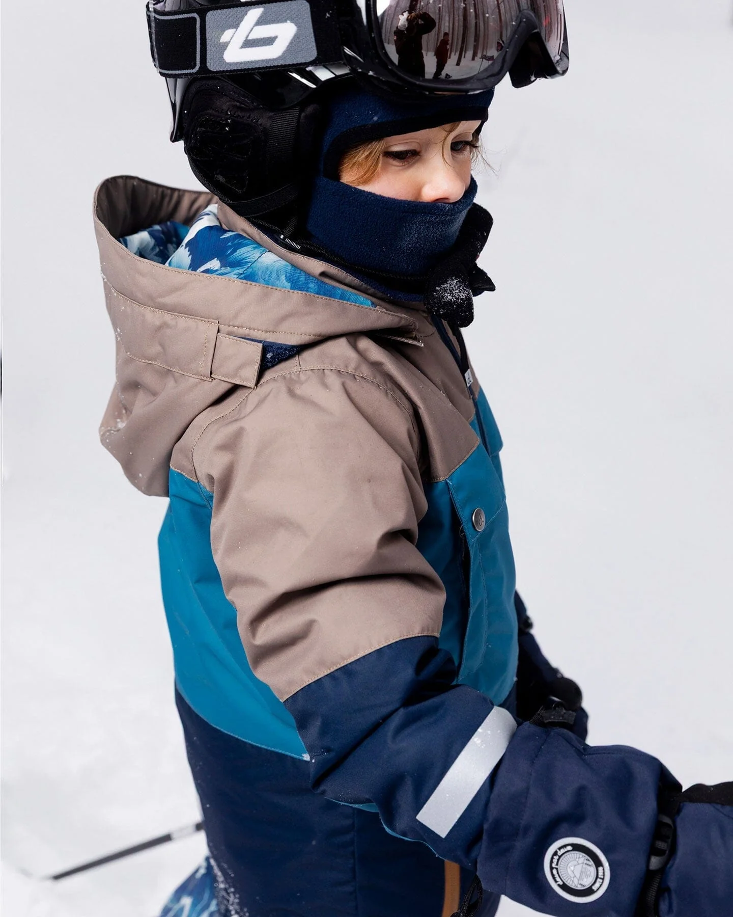 Two-Piece Teknik Snowsuit Blue Mountains - Image 3