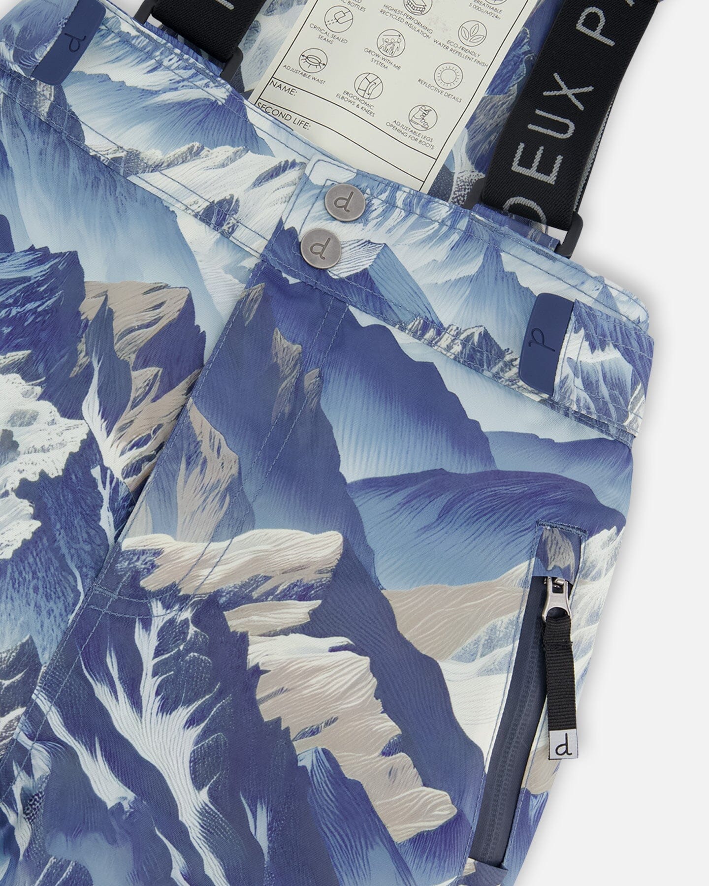 Two-Piece Teknik Snowsuit Blue Mountains - Image 9