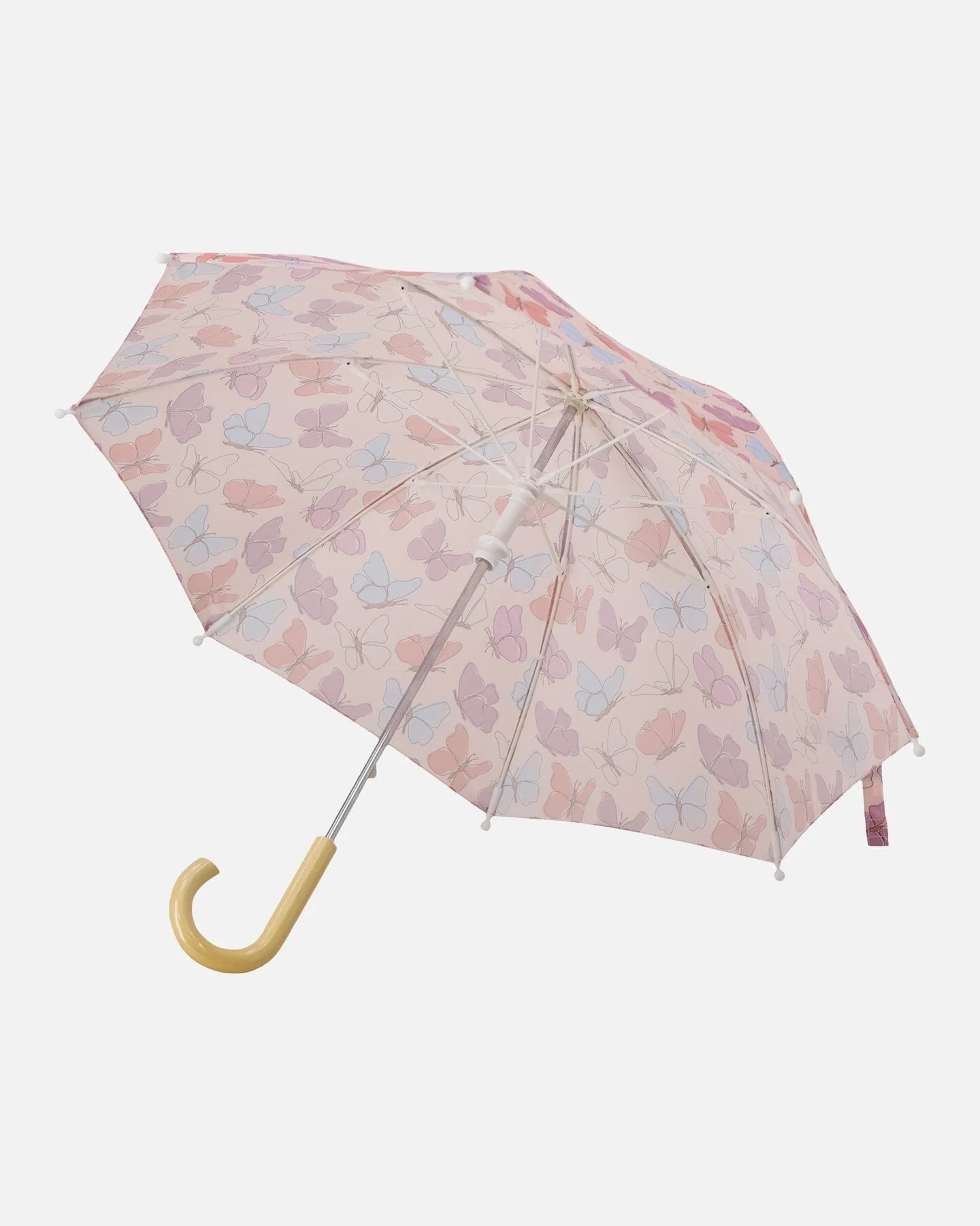 Umbrella Pink Butterfly Print - Image 4