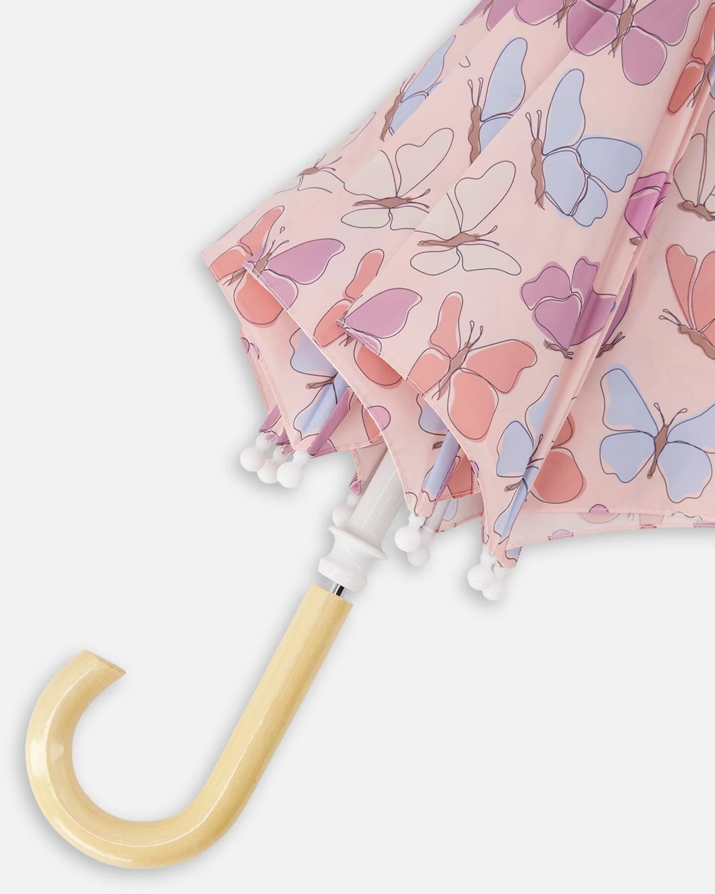 Umbrella Pink Butterfly Print - Image 5