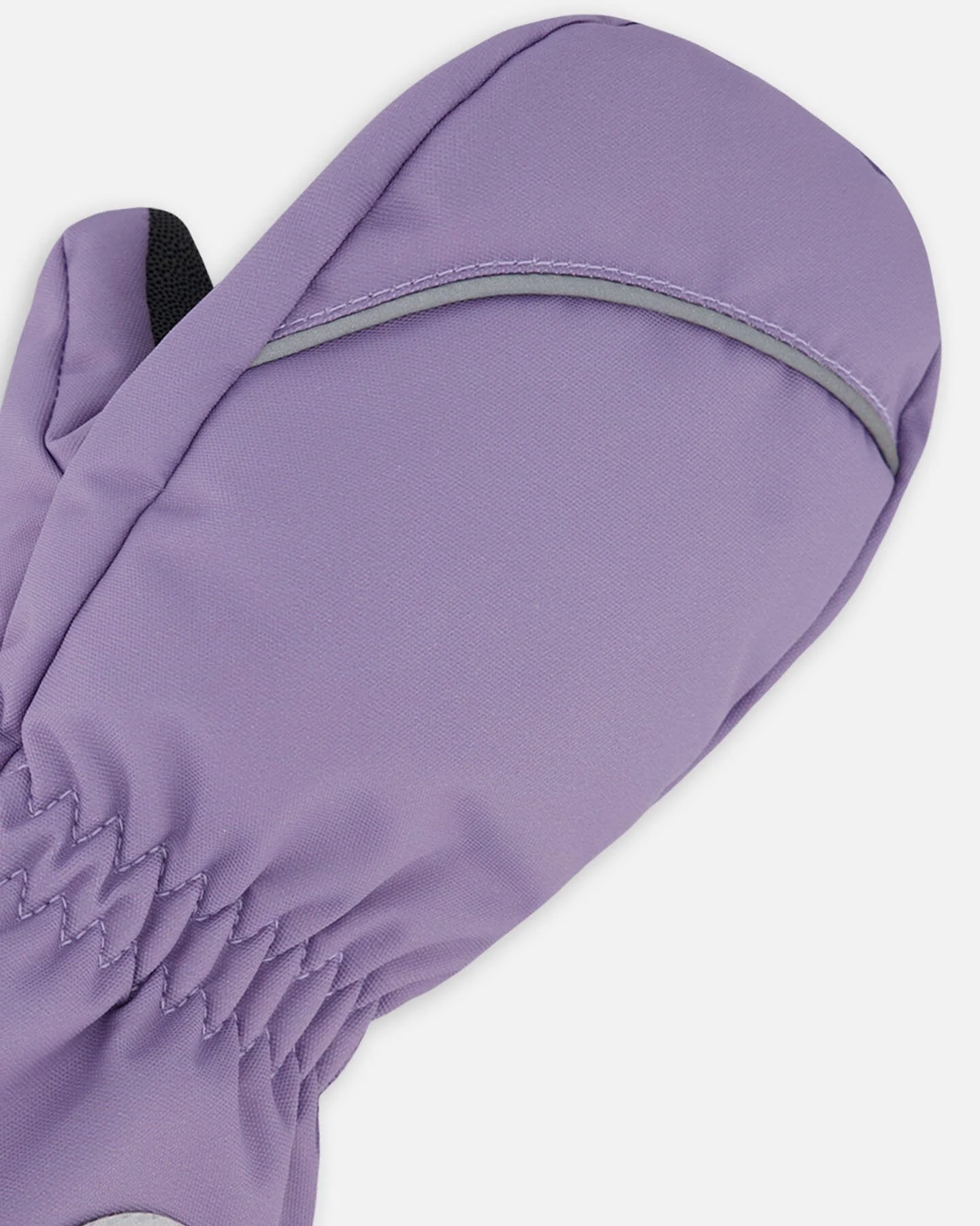 Winter Mittens Play Purple Gray - Image 3